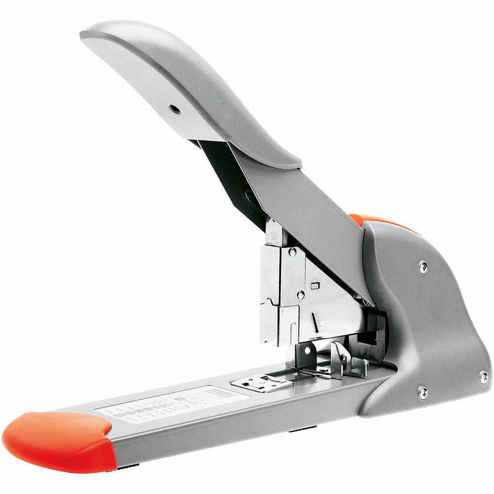 Image for RAPID HD210 HEAVY DUTY STAPLER SILVER/ORANGE from Ross Office Supplies Office Products Depot