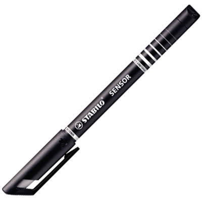 Image for STABILO SENSOR FINELINER PEN EXTRA FINE 0.3MM BLACK from Albany Office Products Depot
