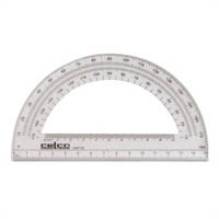 celco protractor 180 degrees 150mm