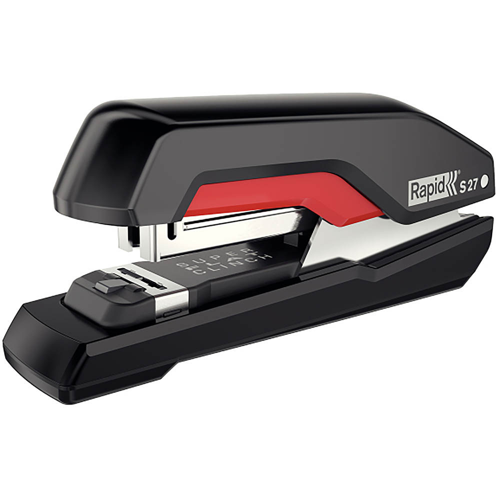 Image for RAPID S27 SUPREME HALF STRIP STAPLER BLACK/RED from Tristate Office Products Depot