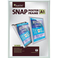 quartet instant snap poster frame a1 silver
