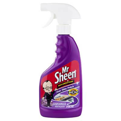 Image for MR SHEEN MULTI-SURFACE POLISH POT POURI TRIGGER 375ML CARTON 8 from MOE Office Products Depot Mackay & Whitsundays