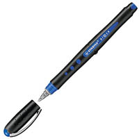 stabilo bl@ck rollerball pen 0.4mm blue box 10
