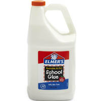 elmers school glue no run liquid 3.8 litre white