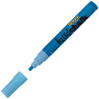 texta liquid chalk marker dry wipe bullet 4.5mm blue