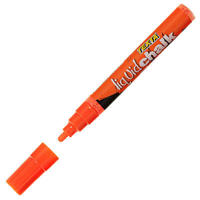 Image for TEXTA LIQUID CHALK MARKER WET WIPE BULLET 4.5MM ORANGE from MOE Office Products Depot Mackay & Whitsundays