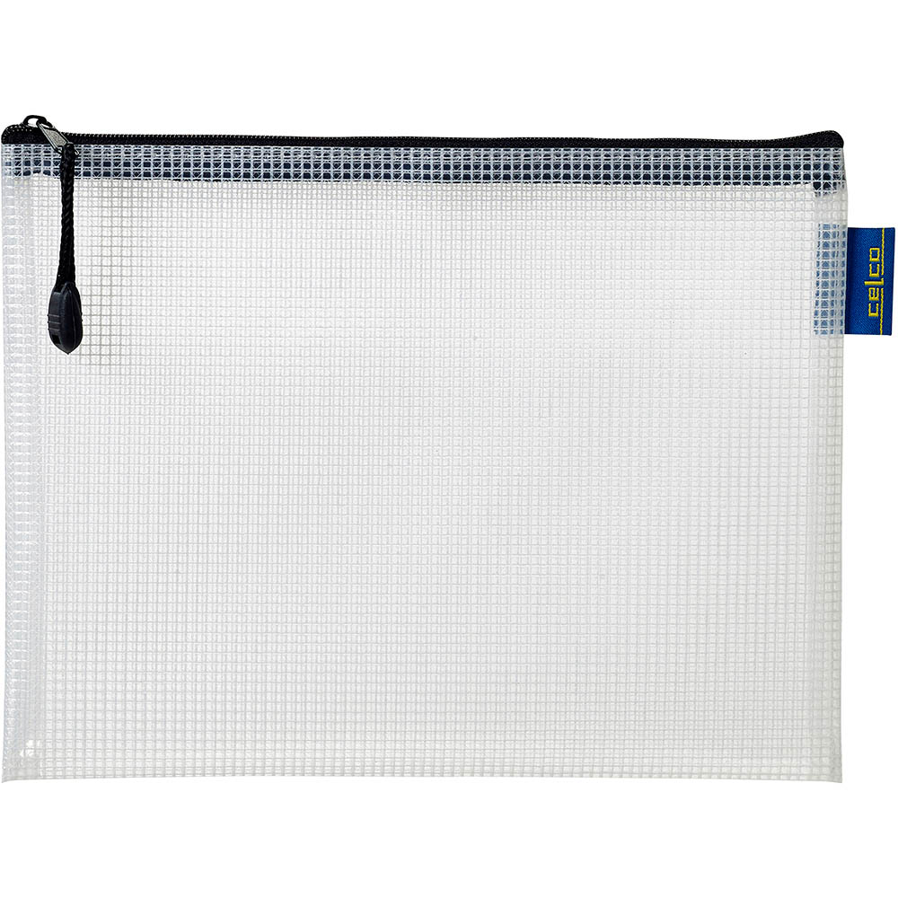 Image for CELCO MESH CASE CLEAR A5 from MOE Office Products Depot Mackay & Whitsundays
