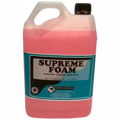 Image for TASMAN SUPREME FOAM HAND SOAP 5 LITRE from MOE Office Products Depot Mackay & Whitsundays