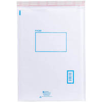 jiffylite bubblepak mailer bag 265 x 380mm size 5 white pack 10