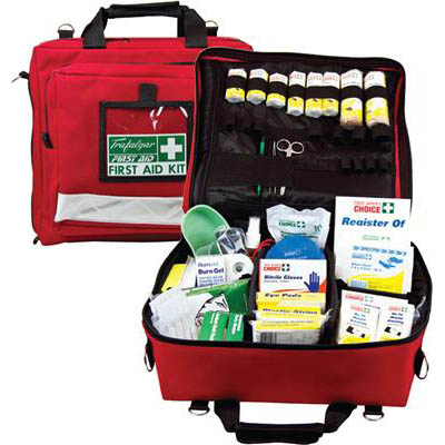 Image for TRAFALGAR NATIONAL WORKPLACE FIRST AID KIT PORTABLE SOFTCASE from OFFICEPLANET OFFICE PRODUCTS DEPOT