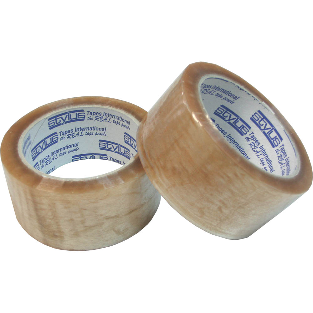 Image for STYLUS PP202 PACKAGING TAPE 48MM X 75M CLEAR CARTON 36 from Office Products Depot Gold Coast