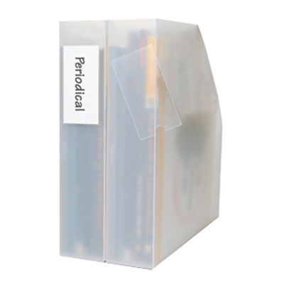 Image for 3L SPINE LABEL HOLDERS 35 X 102MM CLEAR PACK 12 from Total Supplies Pty Ltd