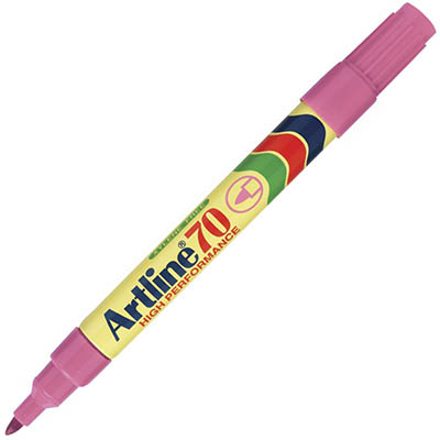 Image for ARTLINE 70 PERMANENT MARKER BULLET 1.5MM PINK from Office Products Depot