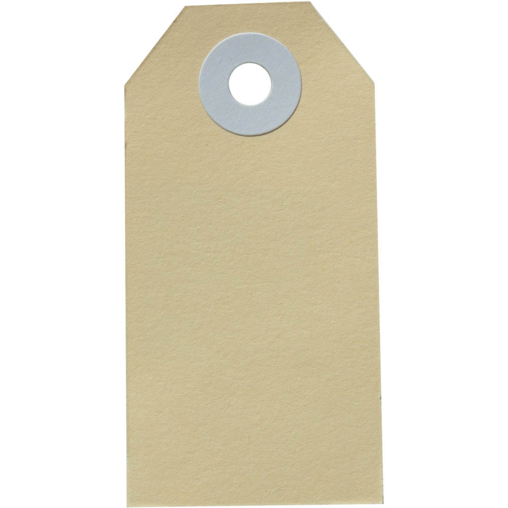 Image for AVERY 11100 SHIPPING TAG SIZE 1 70 X 35MM BUFF BOX 100 from MOE Office Products Depot Mackay & Whitsundays