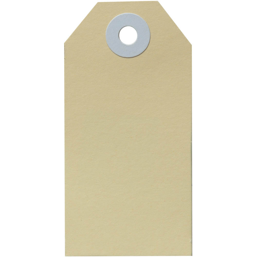 Image for AVERY 12000 SHIPPING TAG SIZE 2 82 X 41MM BUFF BOX 1000 from Barkers Rubber Stamps & Office Products Depot