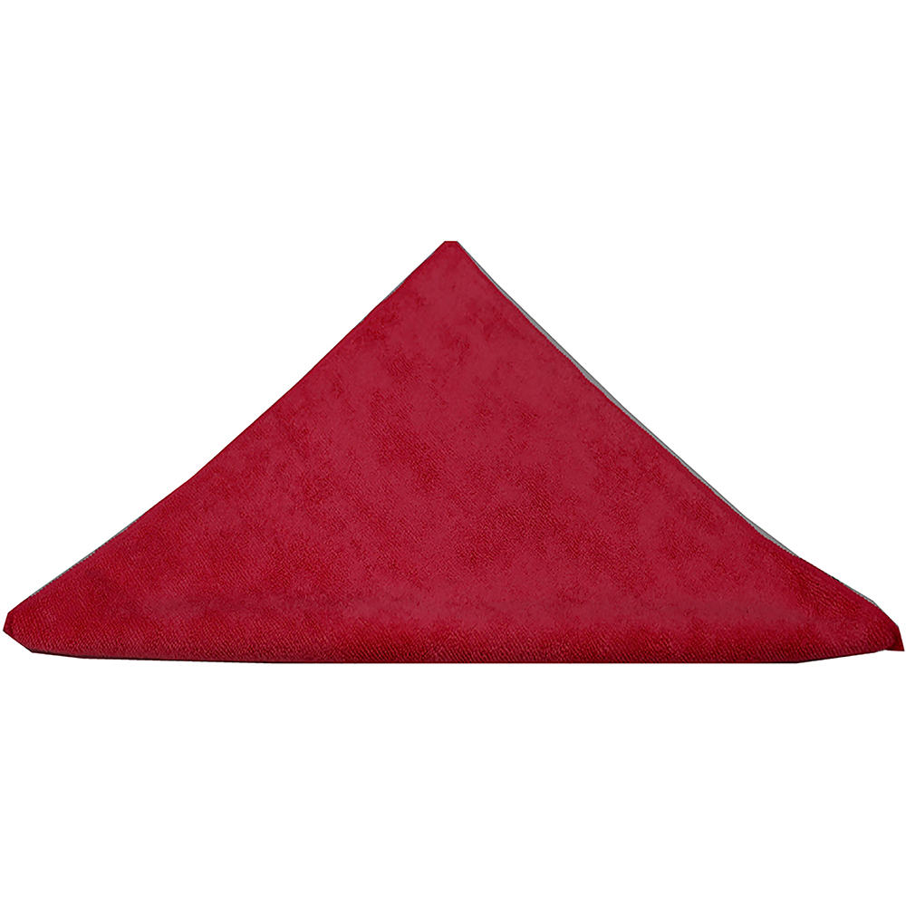 Image for CLEANLINK MICROFIBRE CLEANING CLOTH 400 X 400MM RED from Margaret River Office Products Depot