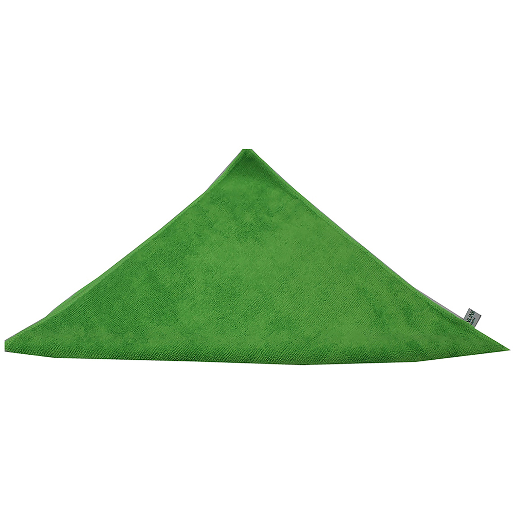 Image for CLEANLINK MICROFIBRE CLEANING CLOTH 400 X 400MM GREEN from Total Supplies Pty Ltd
