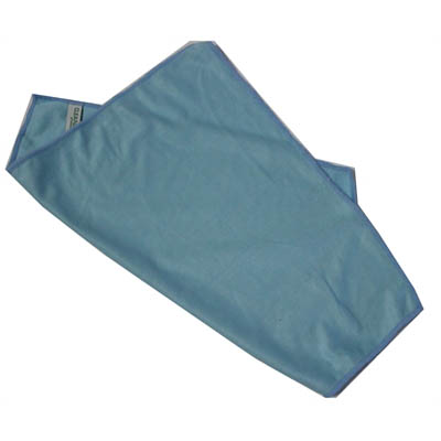 Image for CLEANLINK MICROFIBRE GLASS CLEANING CLOTH 400 X 400MM LIGHT BLUE from Total Supplies Pty Ltd