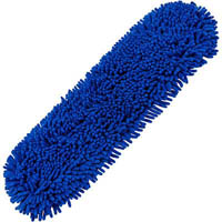 cleanlink chenille replacement dust mop head 600mm blue