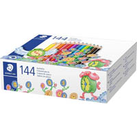 staedtler 1270 noris club triangular coloured pencils class pack 144