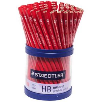 Image for STAEDTLER 130 MINERVA GRAPHITE PENCILS HB CUP 100 from Ross Office Supplies Office Products Depot
