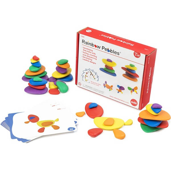 Image for EDX RAINBOW PEBBLES SET IN A BOX from Total Supplies Pty Ltd