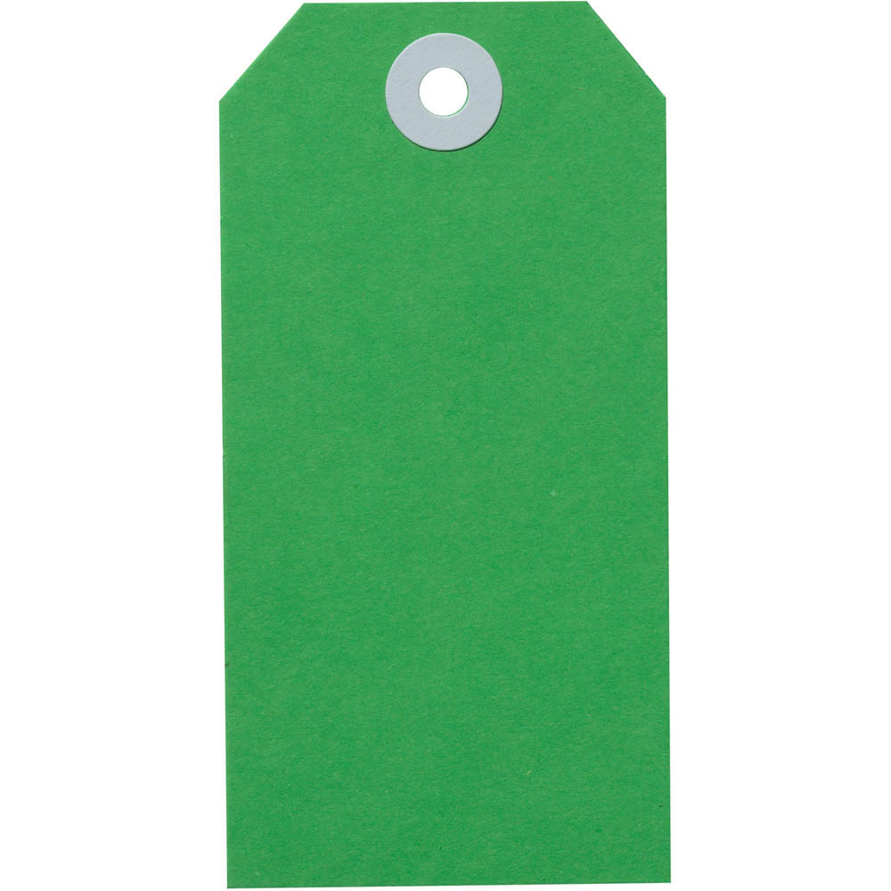 Image for AVERY 14130 SHIPPING TAG SIZE 4 108 X 54MM GREEN BOX 1000 from Barkers Rubber Stamps & Office Products Depot