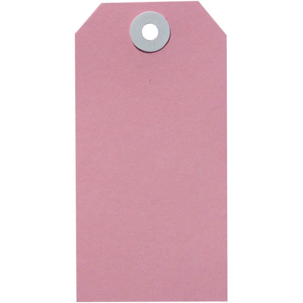 Image for AVERY 14150 SHIPPING TAG SIZE 4 108 X 54MM PINK BOX 1000 from Ross Office Supplies Office Products Depot