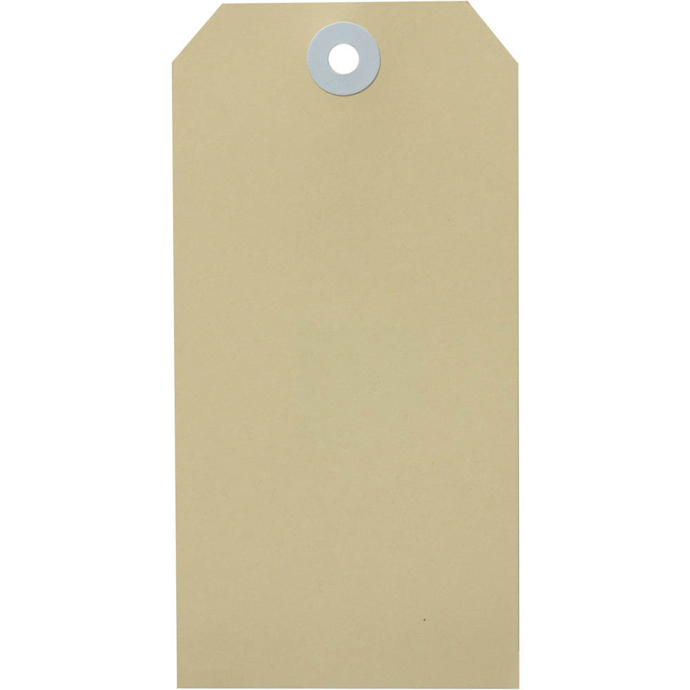 Image for AVERY 15100 SHIPPING TAG SIZE 5 120 X 60MM BUFF BOX 100 from Ross Office Supplies Office Products Depot