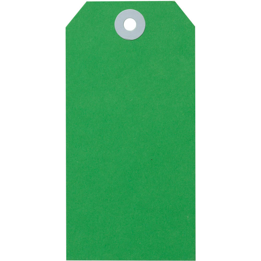 Image for AVERY 15130 SHIPPING TAG SIZE 5 120 X 60MM GREEN BOX 1000 from Ross Office Supplies Office Products Depot