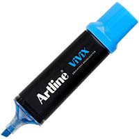 artline vivix highlighter chisel blue