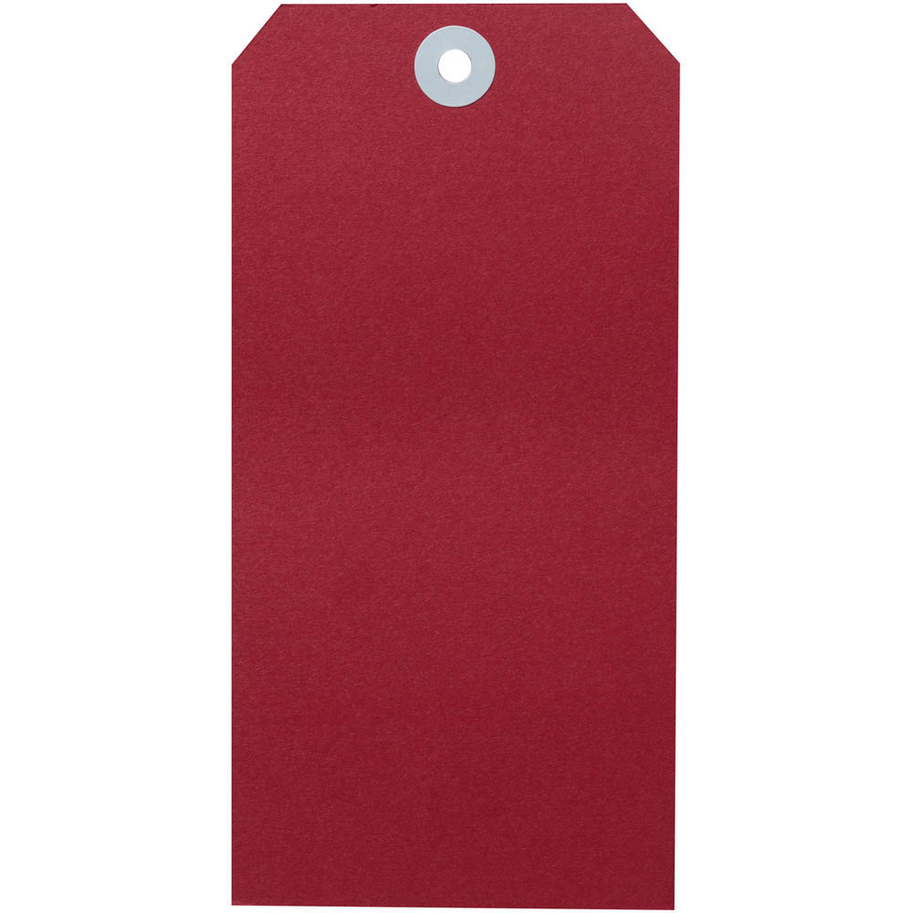 Image for AVERY 18110 SHIPPING TAG SIZE 8 160 X 80MM RED BOX 1000 from Ross Office Supplies Office Products Depot