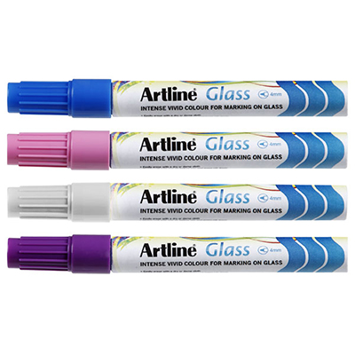 Image for ARTLINE GLASS MARKER BULLET 2MM ASSORTED BOX 12 from Total Supplies Pty Ltd