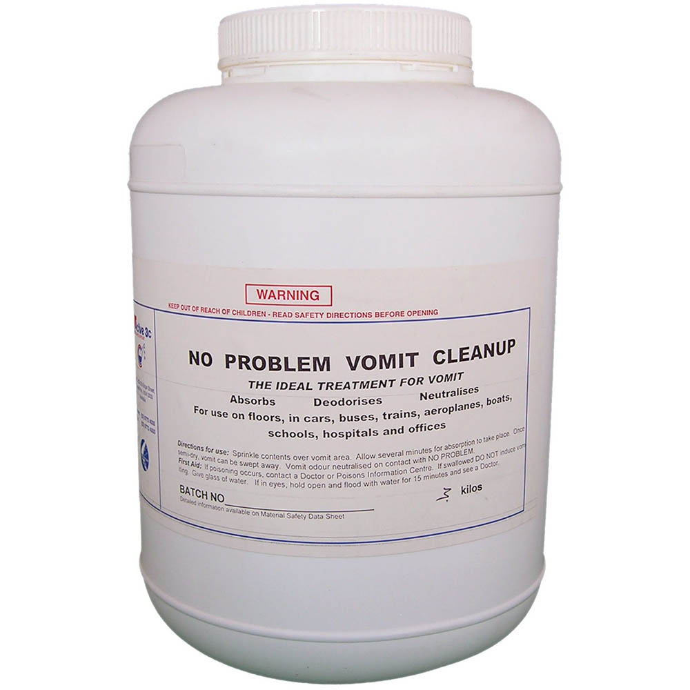 Image for NO PROBLEM VOMIT CLEANUP LARGE from Total Supplies Pty Ltd