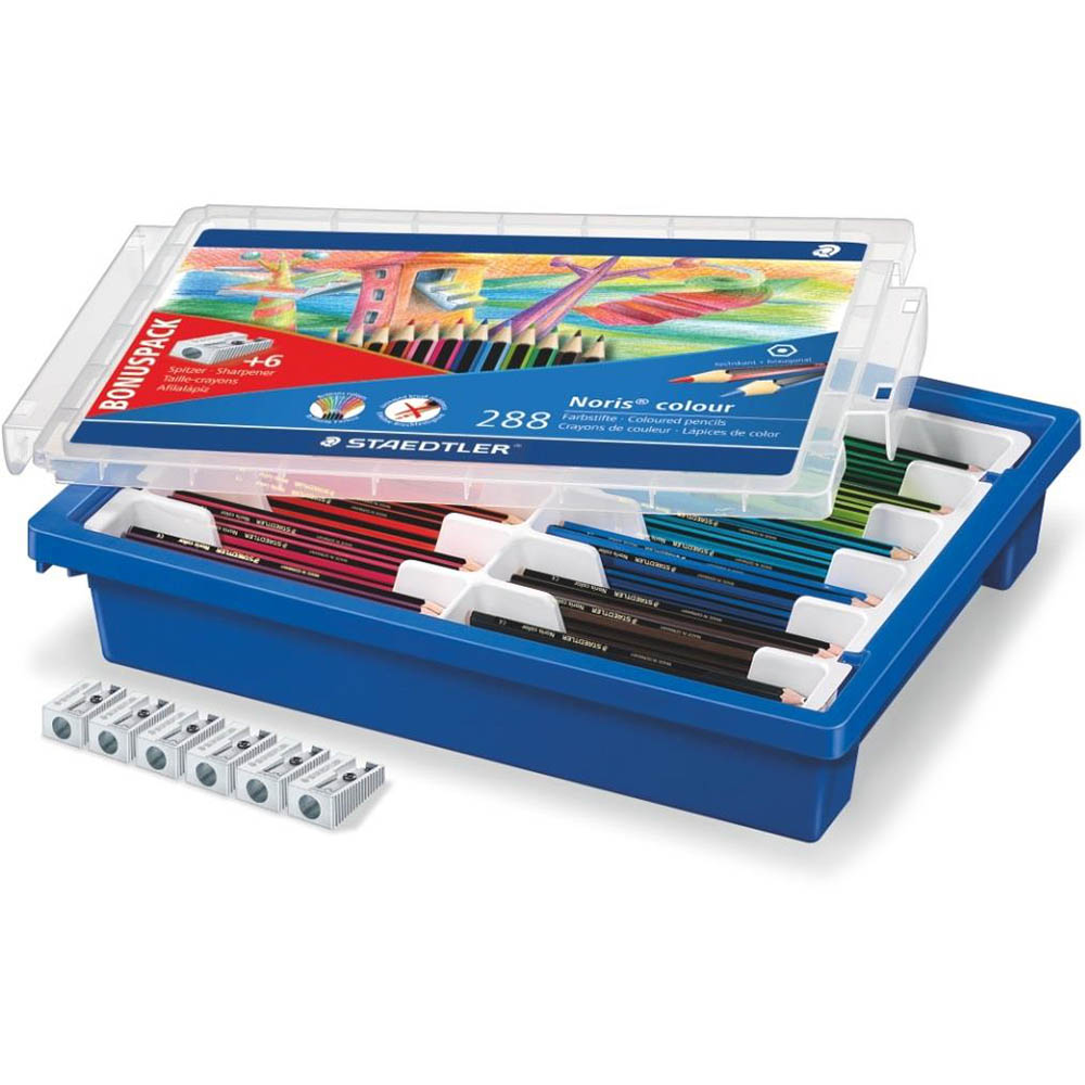 Image for STAEDTLER 185 NORIS COLOUR PENCILS ASSORTED CLASSPACK 288 from MOE Office Products Depot Mackay & Whitsundays
