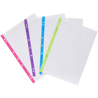 colourhide my colour-coded loose-leaf paper refills 100 page a4 assorted
