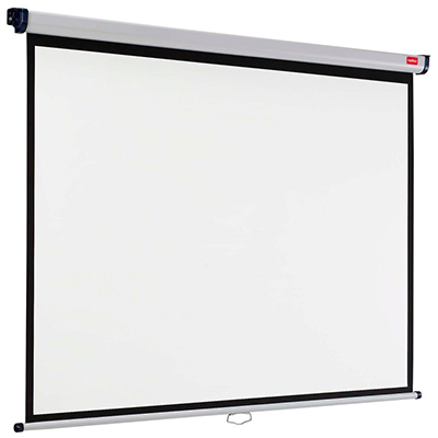 Image for NOBO PROJECTION SCREEN 16:10 WALL MOUNT 98 INCH 1750 X 1090MM WHITE from Office Products Depot Gold Coast