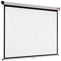 nobo projection screen 16:10 wall mount 98 inch 1750 x 1090mm white