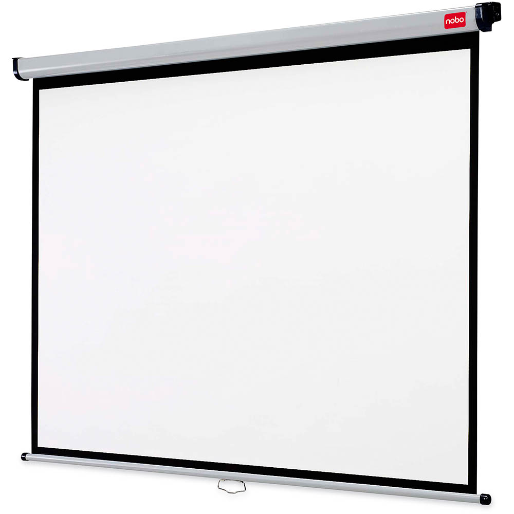 Image for NOBO PROJECTION SCREEN 16:10 WALL MOUNT 92 INCH 2000 X 1350MM WHITE from Office Products Depot Gold Coast