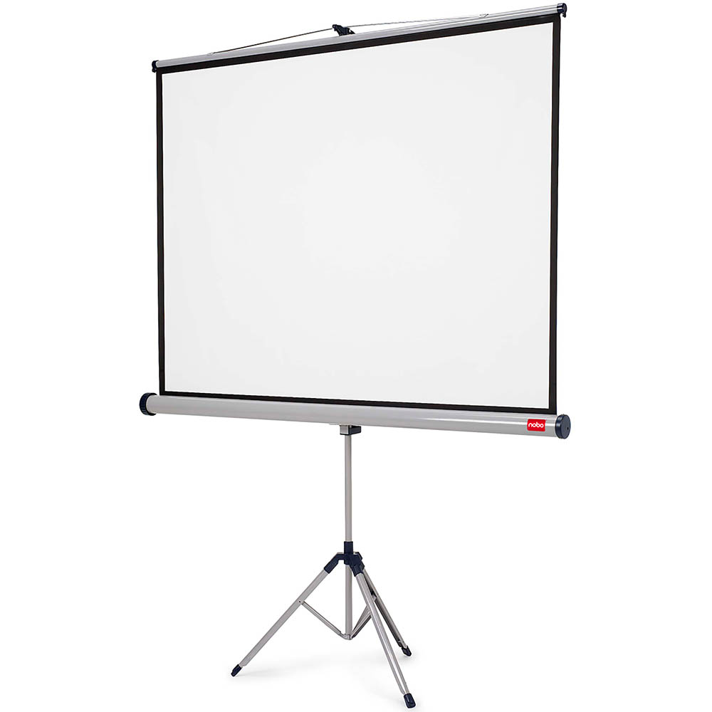 Image for NOBO PROJECTION SCREEN 16:10 TRIPOD 70 INCH 1500 X 1000MM WHITE from Albany Office Products Depot