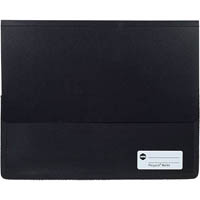 marbig polypick document wallet heavy duty a4 black