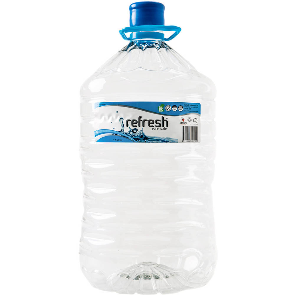 Image for REFRESH PURE DRINKING WATER 12 LITRE from Margaret River Office Products Depot
