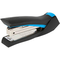 rexel smoothgrip stapler full strip 20 sheet black/blue