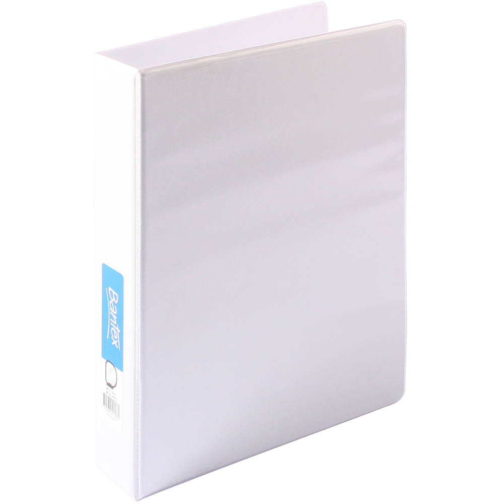Image for BANTEX INSERT RING BINDER PP 2D 38MM A4 WHITE from Office Products Depot