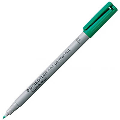 Image for STAEDTLER 316 LUMOCOLOR NON-PERMANENT MARKER FINE 0.6MM GREEN from MOE Office Products Depot Mackay & Whitsundays