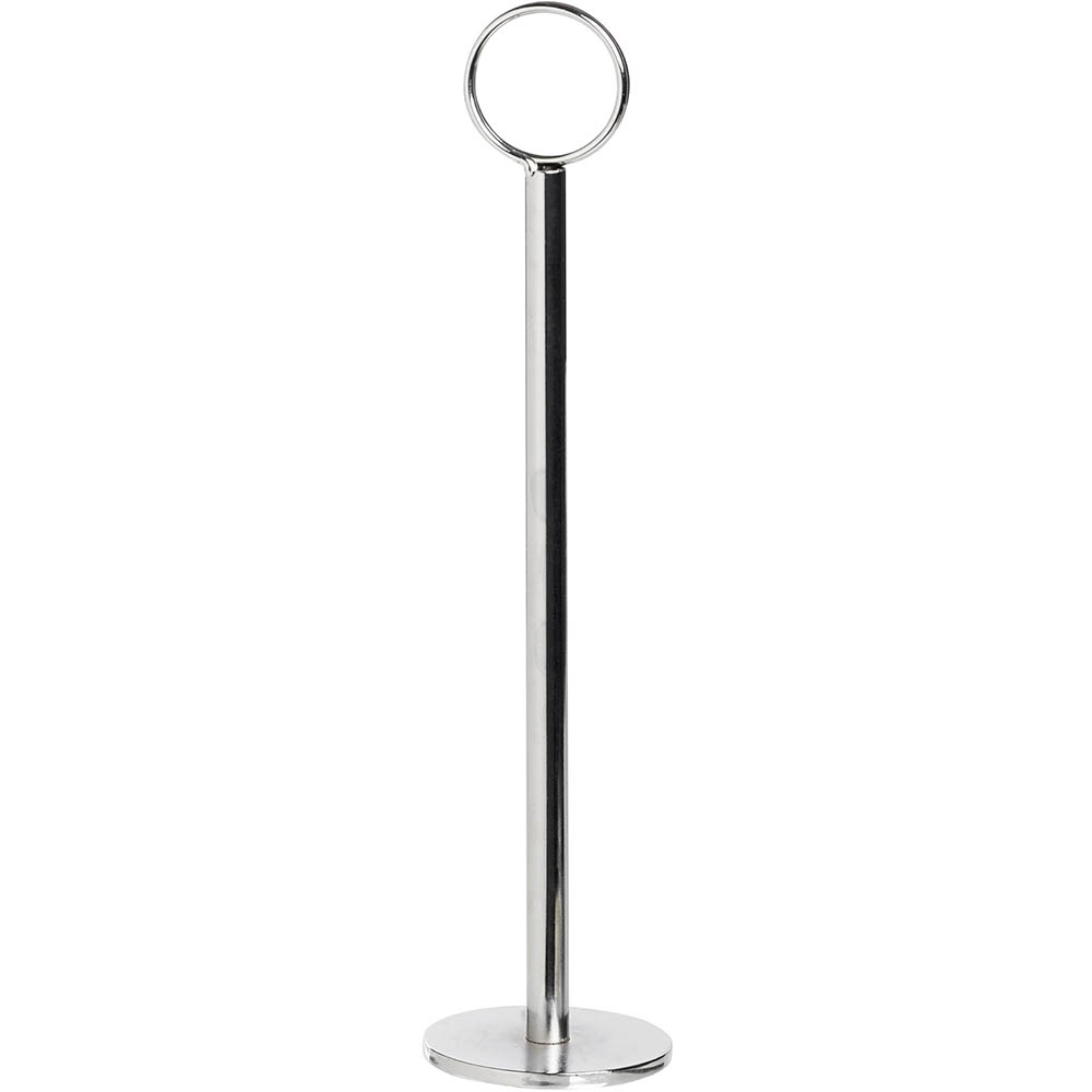 Image for ESSELTE TABLE NUMBER HOLDER 200MM SILVER from Office Products Depot Gold Coast