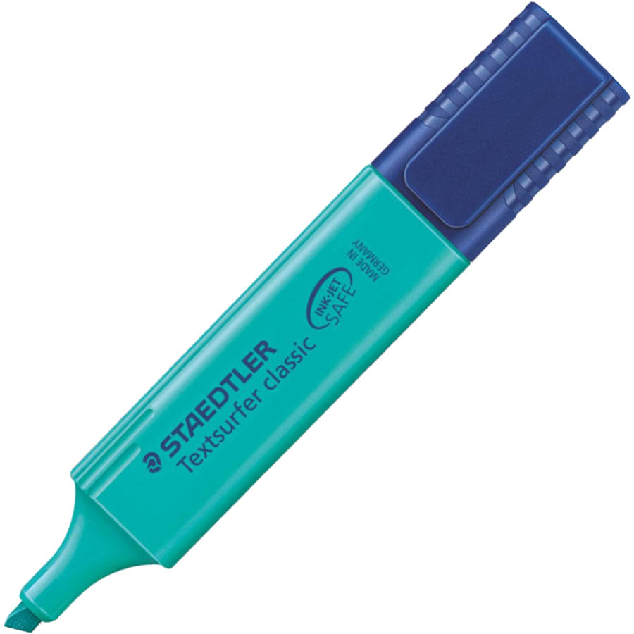 Image for STAEDTLER 364 TEXTSURFER CLASSIC HIGHLIGHTER CHISEL TURQUOISE from Office Products Depot