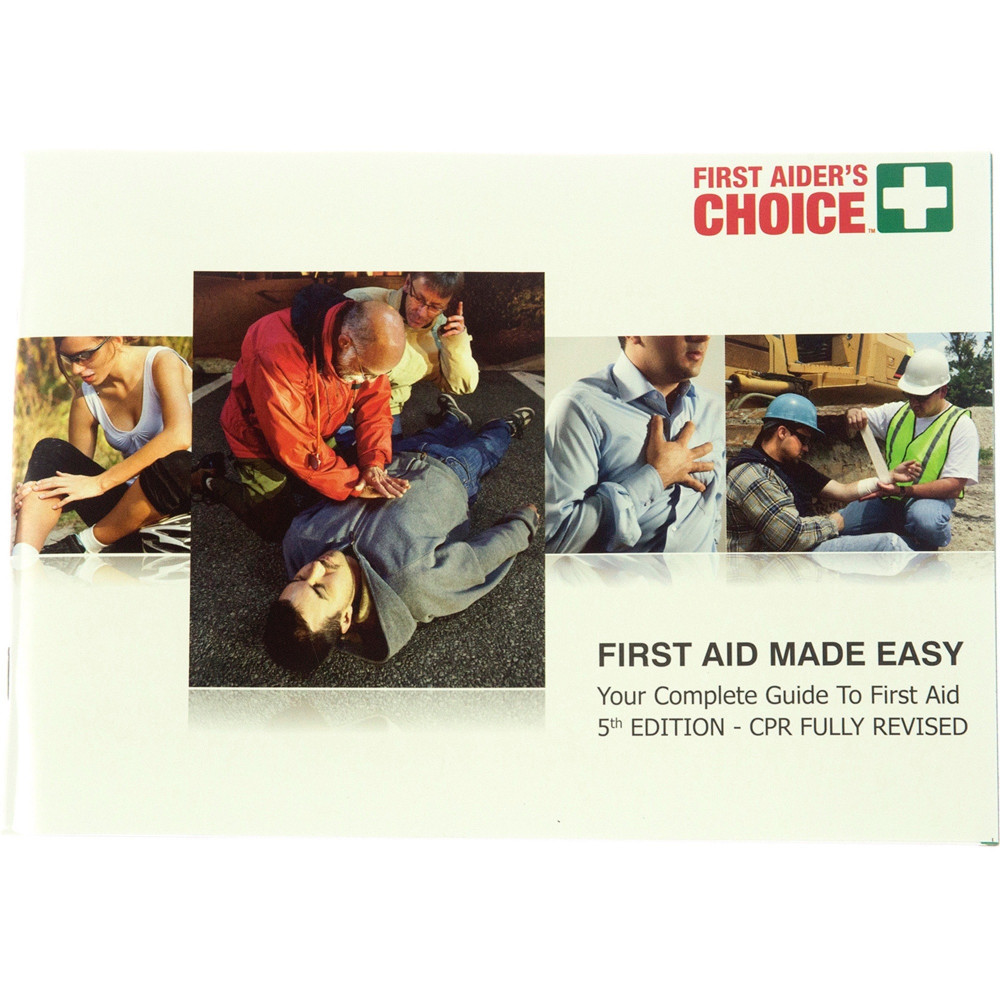 Image for FIRST AIDERS CHOICE FIRST AID MADE EASY MANUAL from MOE Office Products Depot Mackay & Whitsundays