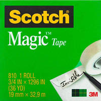 scotch 810 magic tape 19mm x 33m