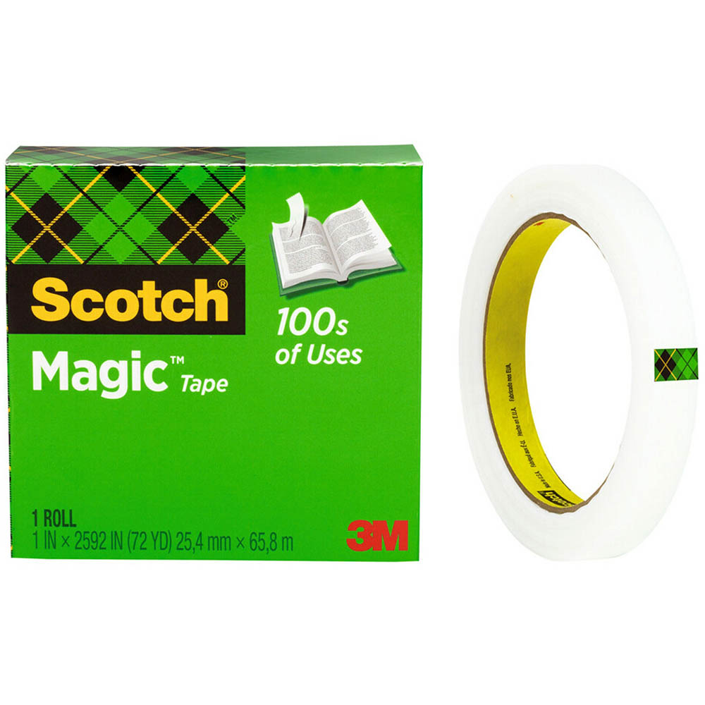 Image for SCOTCH 810 MAGIC TAPE 25MM X 66M from Barkers Rubber Stamps & Office Products Depot
